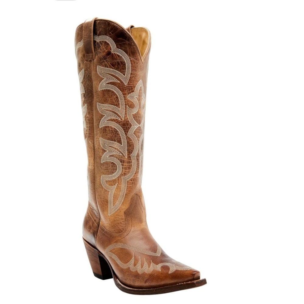 Shyanne High Desert Tall Western Boot Snip Toe Size 10M - Picture 13 of 13